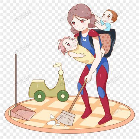 超人妈妈图0