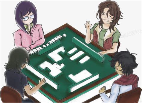 卡通四人麻将