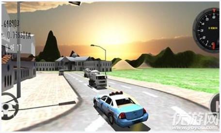 警车开道图0