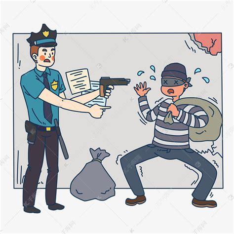 警察抓小偷图2