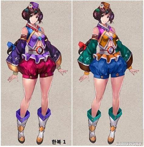 女王之刃ol韩服图0