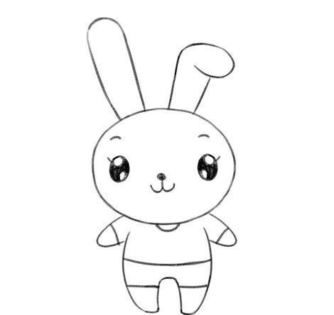 小白兔填颜色图1